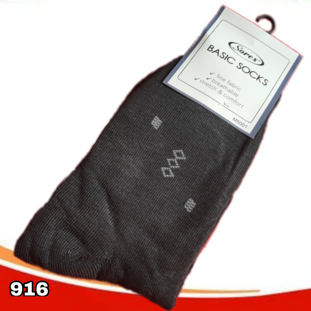 J916  KAOS KAKI PRIA SOREX M5001 KAOS KAKI PRIA