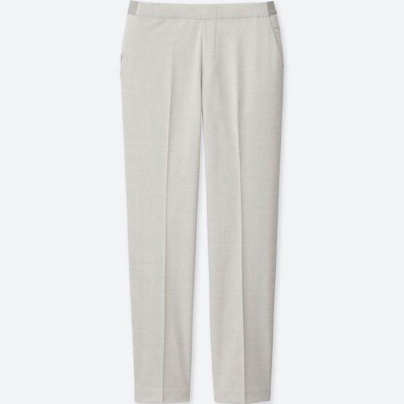 UNIQLO WOMEN Smart Style Ankle Length Pants (GLEN CHICK)