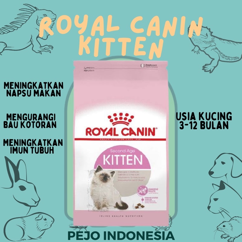 Royal Canin Kitten Makanan Anak Kucing Premium 2 kg