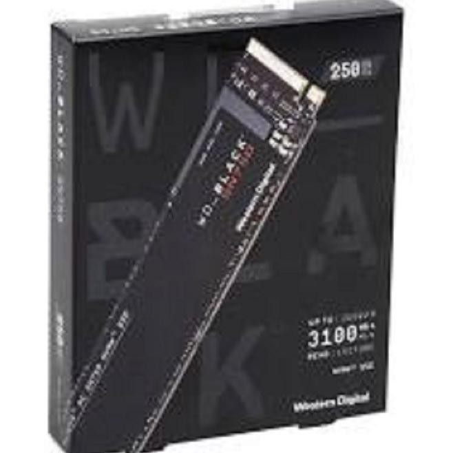 Wd Black Ssd Sn750 M.2 Pcie Gen3 Nvme 2280 250Gb - Wd Black M2 250 Gb Terlaris