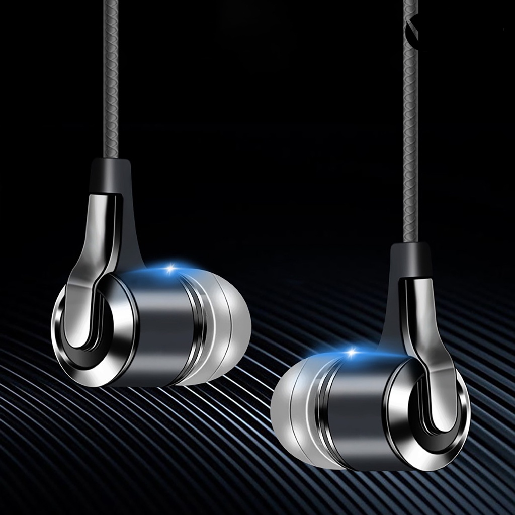 (VNEP) (Berkabel) H8 Headset Earphone Earbuds Gaming In-ear Bass Kuat Kabel 3.5mm Untuk Handphone