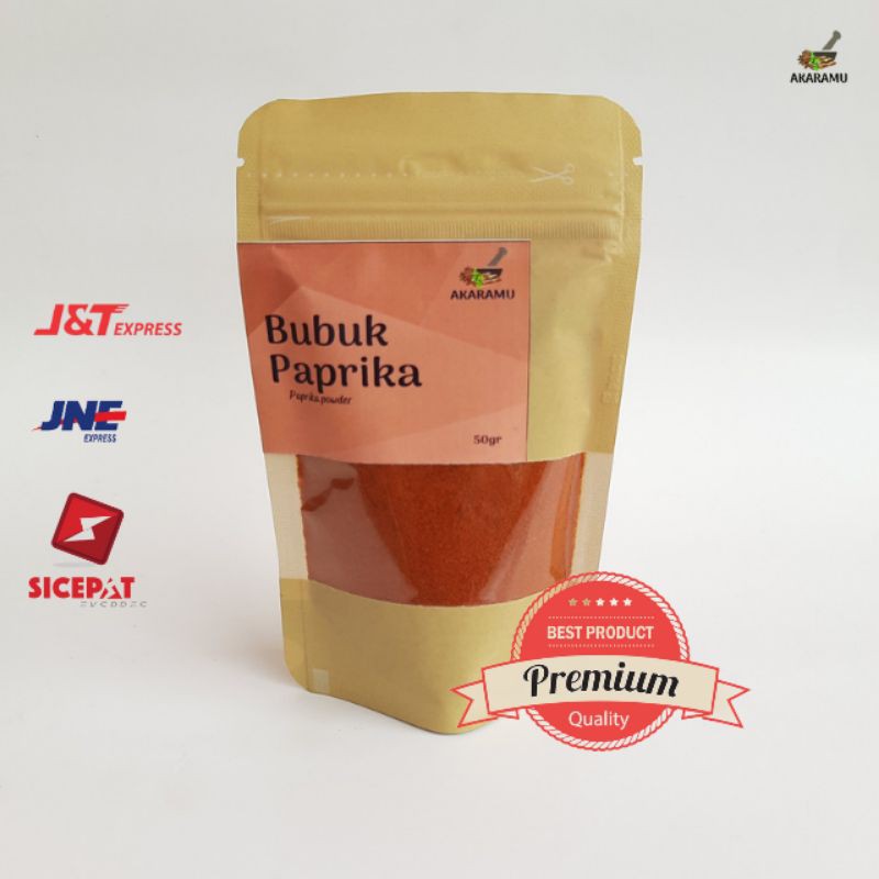 

Paprika Bubuk / Ground Paprika / Paprika Powder / Rempah Alami 50gr