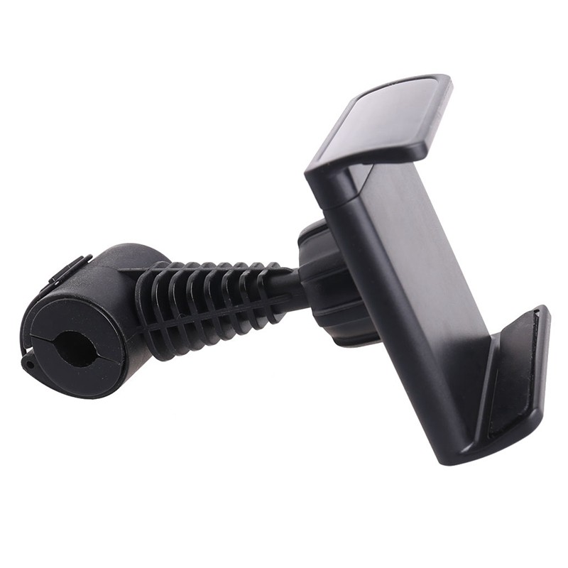 GEGDFG 360 Degree Backseat Headrest Smarphone Mount Car Holder - GP97 - Black