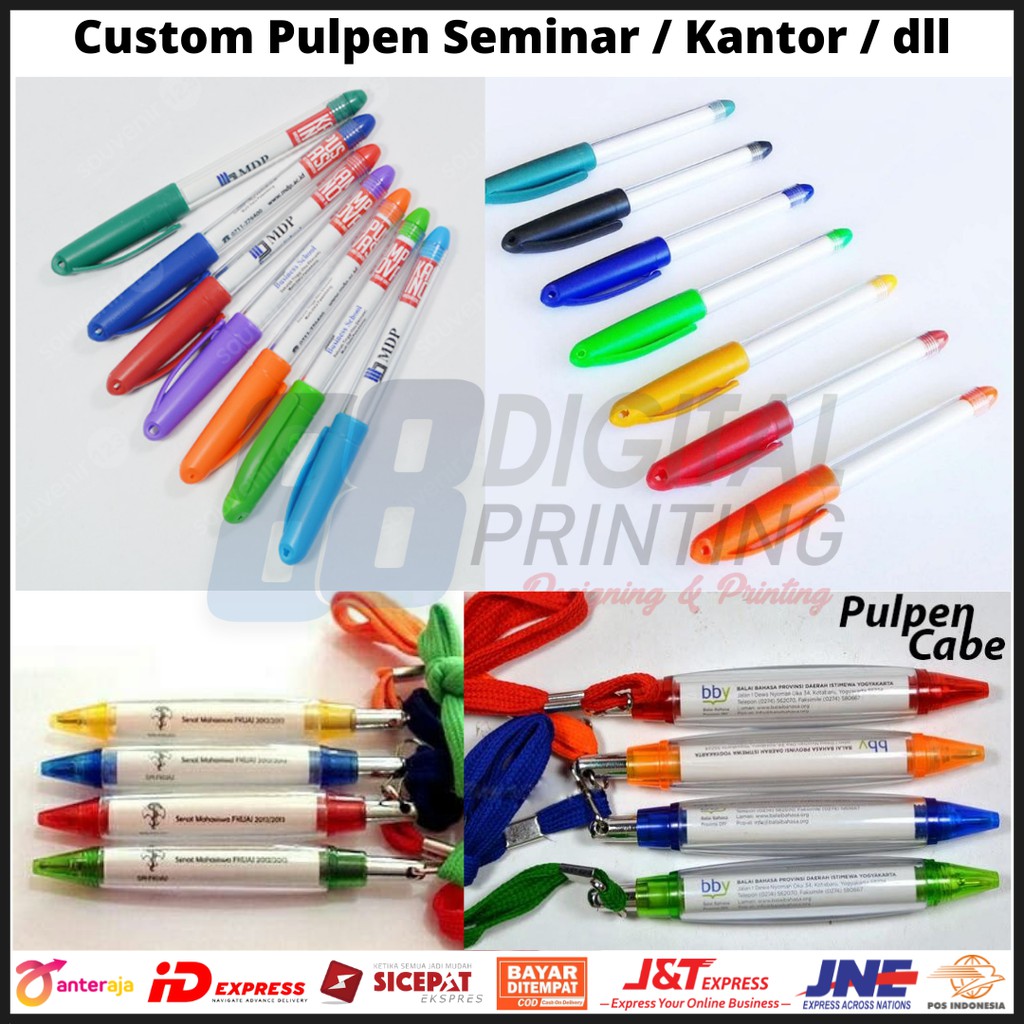 

Promo Bolpoin Custom - Pulpen Custom Murah Cetak Pulpen Promosi Pulpen Seminar - Bolpoin Promosi