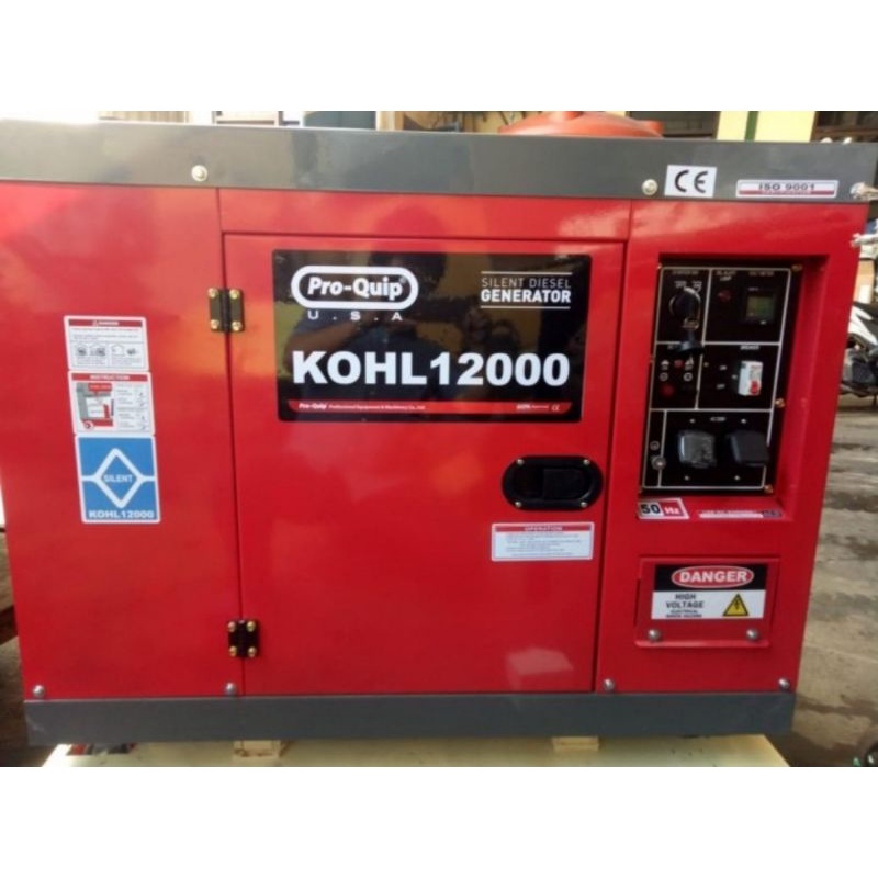 Genset Diesel Solar 12.5KVA Silent Proquip KOHL12000