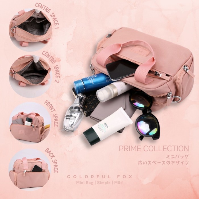 Colorful Fox 0433 Tas Selempang Wanita Sling Bag Wanita Hand Bag Wanit Promo