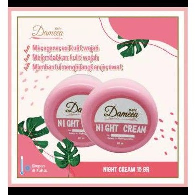 DAY NIGHT CREAM COLOSTRUM KEFIR - GLOWING WHITENING FLEK ANTI AGING DAMEEA KEFIR