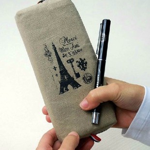 

(PROMO) Tempat Pensil Kain Paris (9-5)