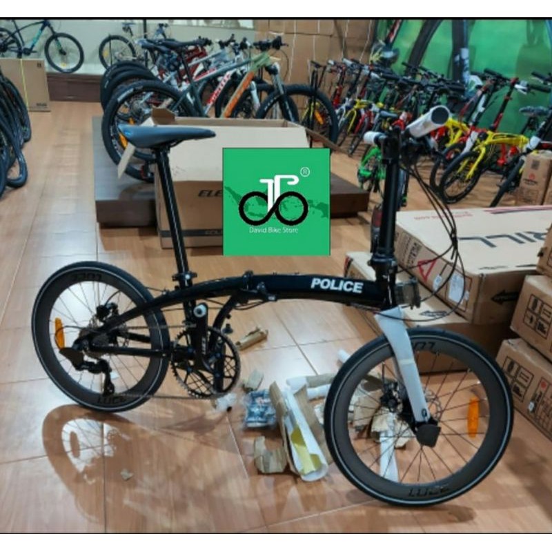 Sepeda Lipat Element Ecosmo Police 11spd