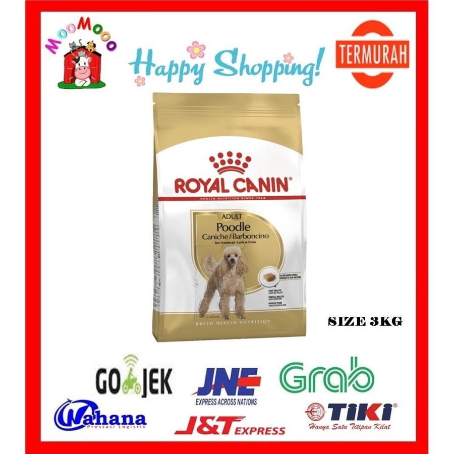 Royal Canin Poodle Adult 3 Kg - Makanan Anjing /Dog Food