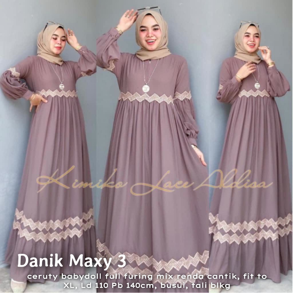 READY STOK DANIK MAXY 3 NEW COLOR LABEL JASMINE