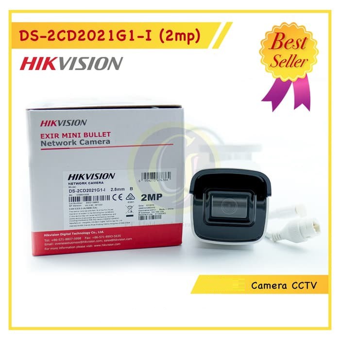 Kamera CCTV IPCam Hikvision 2MP Outdoor DS-2CD2021G1-I