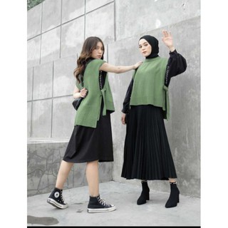 VEST ROMPI  RAJUT  TALI OUTER TERBARU  Shopee Indonesia