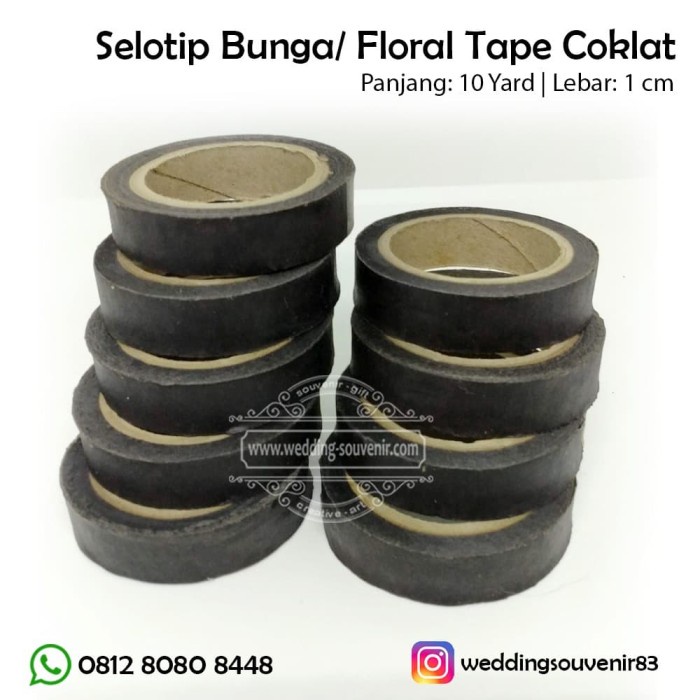 

Hari Ini Selotip Bunga / Flower Tape Coklat Terlaris