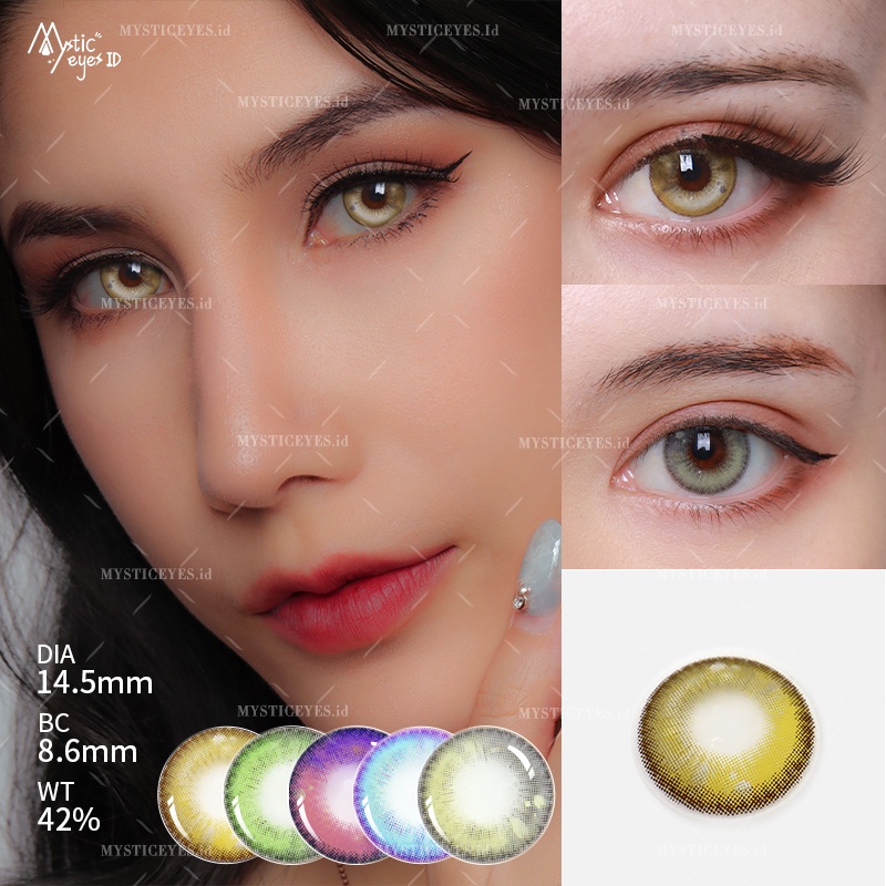 [✅COD] MYSTICEYES SOFTLENS CARDCAPTOR NORMAL14.0-14.5 MM