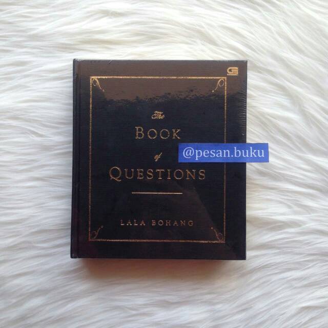 Novel The Book Of Questions Lala Bohang Shopee Indonesia