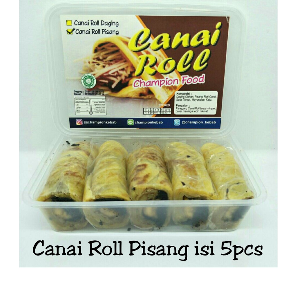 

CANAI ROLL PISANG FROZEN ISI 5PCS