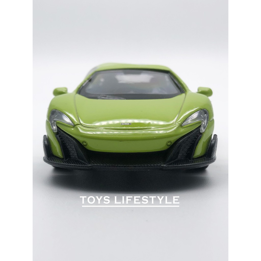 Welly Diecast - McLaren 675LT Coupe Skala 1:36 (Hijau)