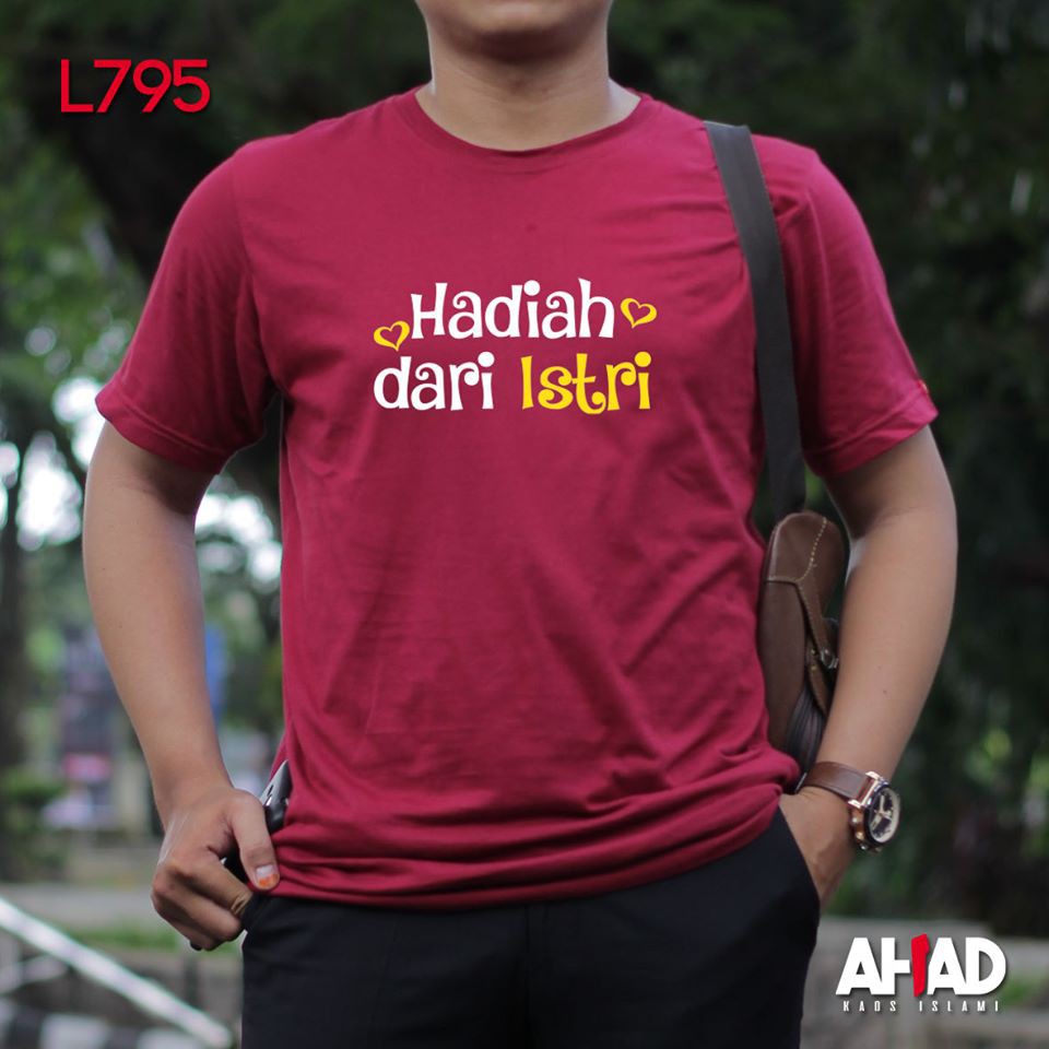 Kaos Islami Ahad - Hadiah Dari Istri