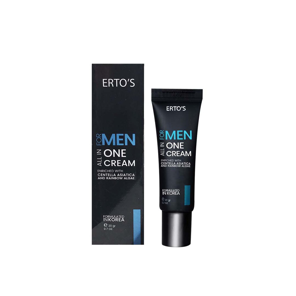 Ertos Cream Wajah Pria For Men All in One Cream 20 gr