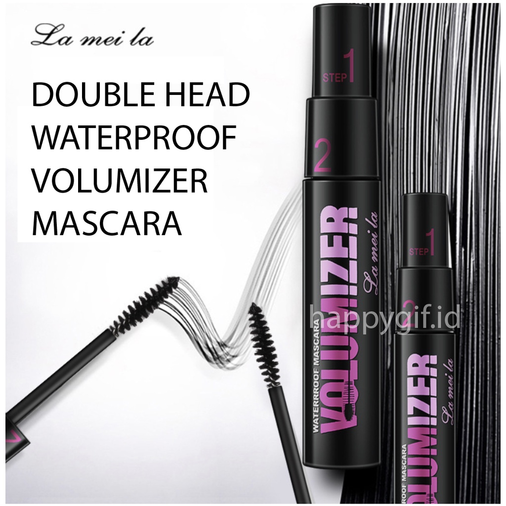 LAMEILA Maskara Double Head Volumizer Melentikan Bulu Mata Max LA054 771