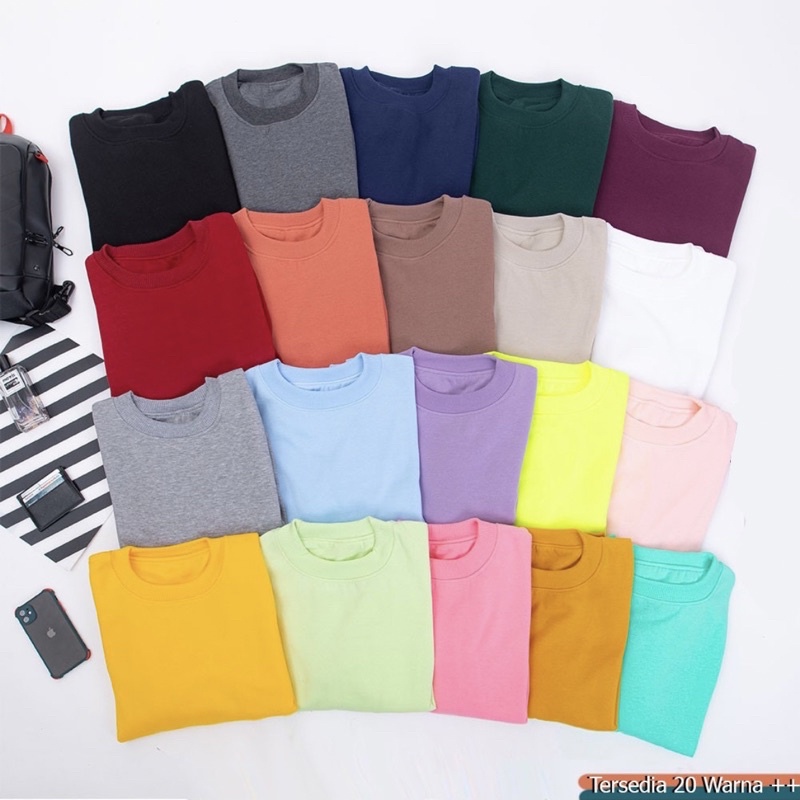 Sweater polos / sweater basic