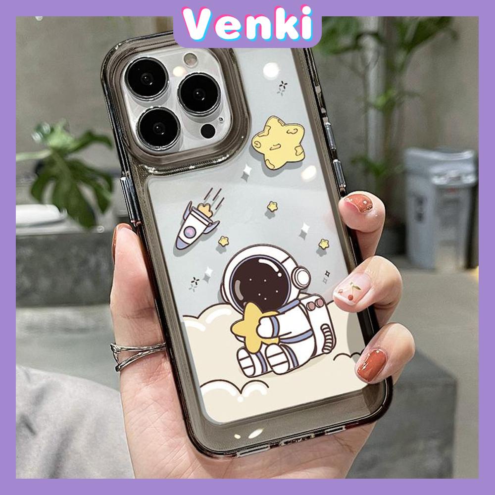 iPhone Case HD Acrylic High Quality Hard Case Metal Button Protection Camera Shockproof Astronaut Cute Compatible For iPhone 14 Pro Max 13 Pro Max 12 Pro Max 11 Pro Max xr xs max