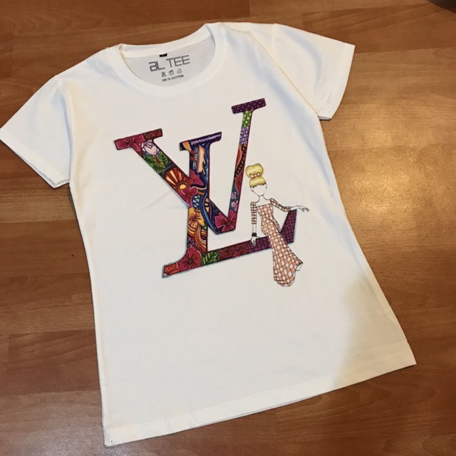 Kaos LV Import HK/ Tumblr Tee/ Bltee/ T-shirt/ Kaos Cewek/ Kaos Couple/ Kpop Stuff/ Tee/ Baju wanita
