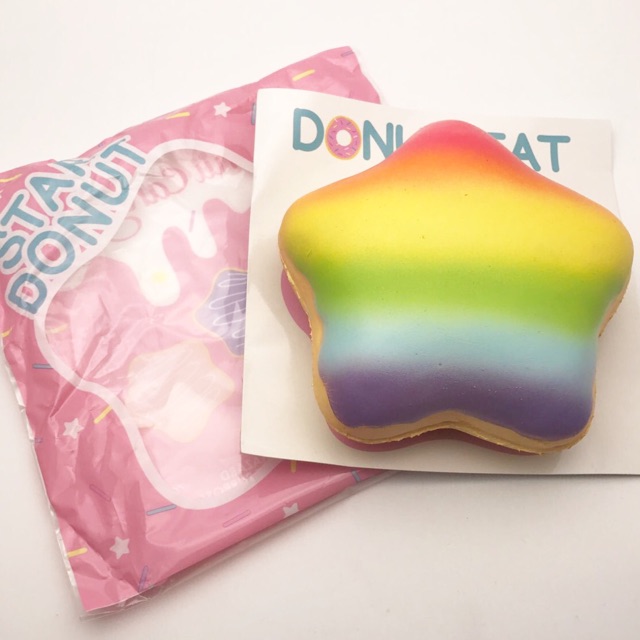 Squishy star donut