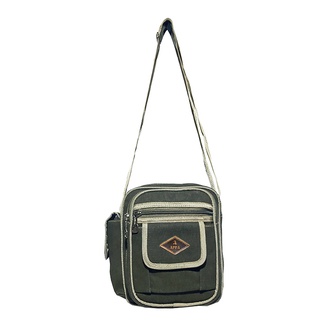 Tas Slempang // Sling bag // Crossbody bag Gaul Kanvas Vintage Classic Pria Wanita