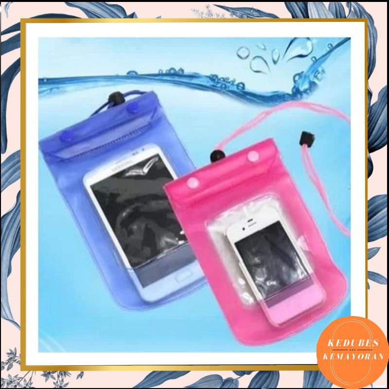 WATERPROOF BAG UNDER WATER / SARUNG HANDPHONE ANTI AIR 5 inch [KK]