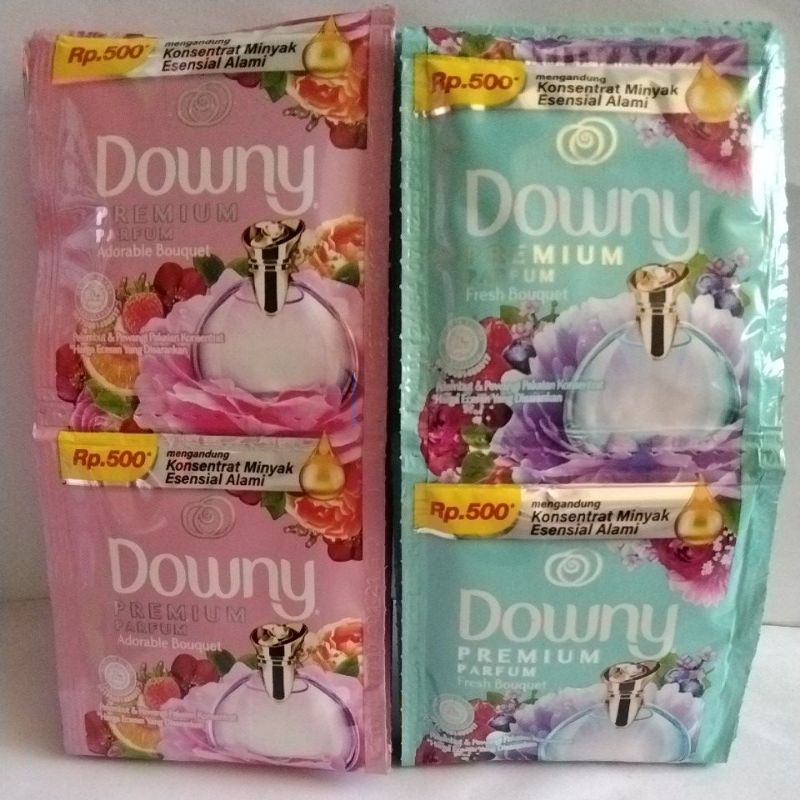 Downy 500 an Renceng isi 12 sachet Pewangi Pakaian