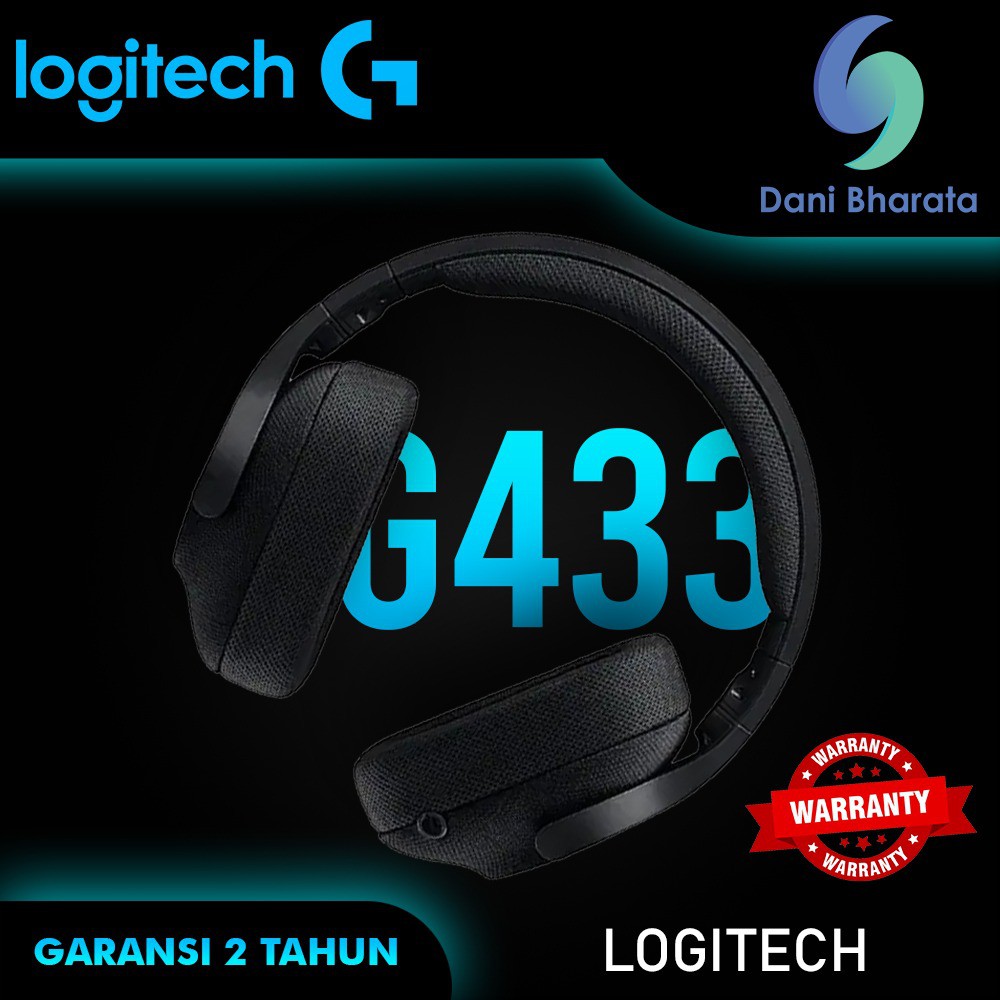 Logitech G433 7.1 Surround Gaming Headset ORIGINAL LOGITECH