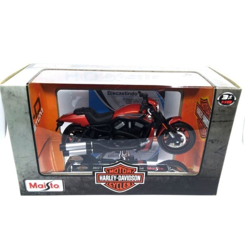 Diecast Harley Davidson 2012 VRSCDX Night Rod - Miniatur Motor Gede