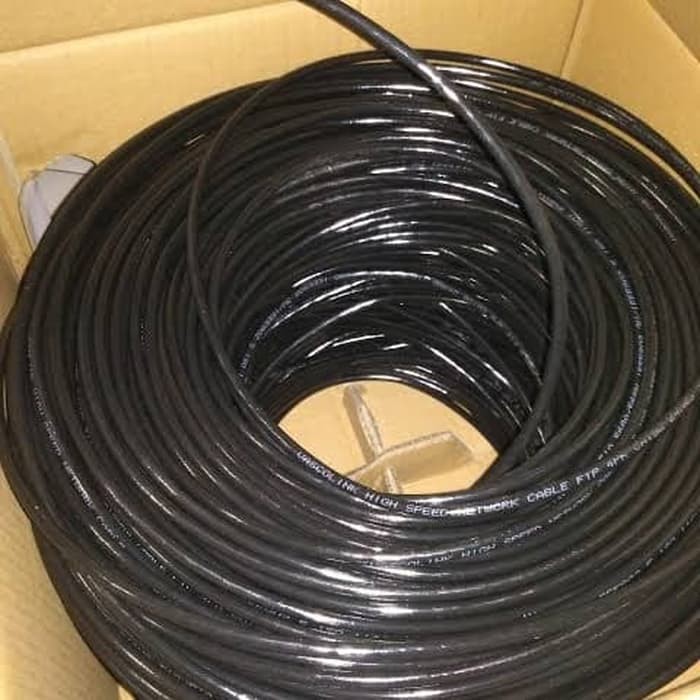 Outdoor Kabel LAN Vascolink FTP Cat.6 CCA 305m Black | cat6 305 meter