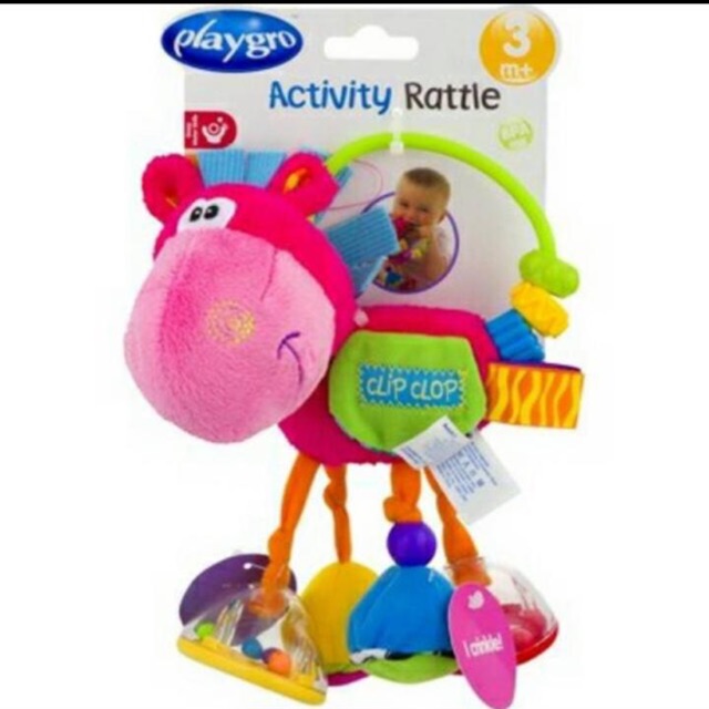 PLAYGRO Activity Rattle 3+