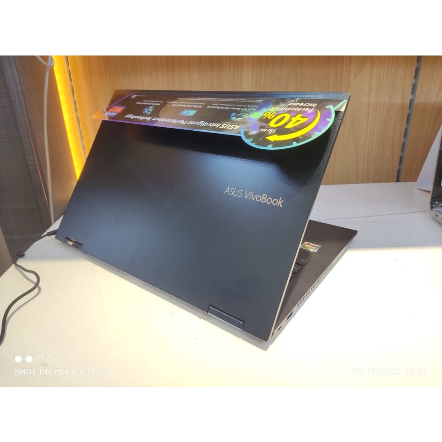 LAPTOP MURAH LAPTOP TOUCHSCREEN ASUS VIVOBOOK TM420UA RYZEN 5 5500U RAM 8GB 256GB SSD FHD WIN10