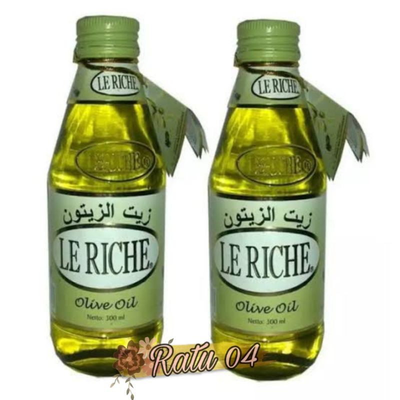 Minyak Zaitun Le Riche isi 300ml Asli