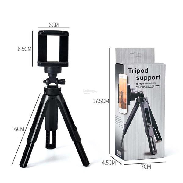 Tripod Support Mini Phone Extendable + Holder U