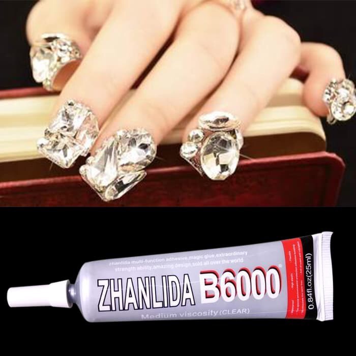 B 6000 lem super cepat kering nail accesories B6000 Produk Good Quality