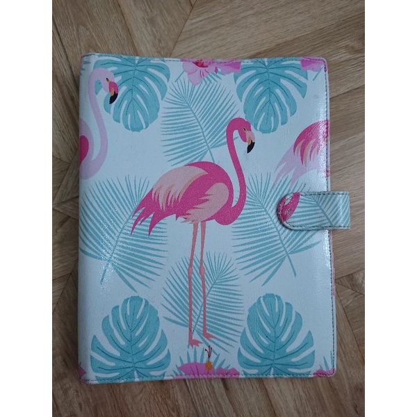 

Binder 26 ring B5 Pink Flamingo Preloved