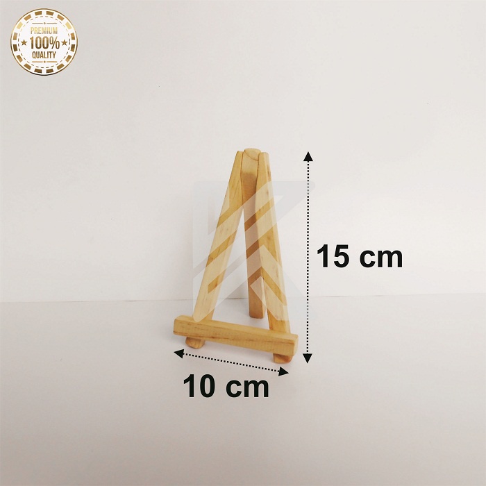 

Wooden Easel 10x15 cm - Stand Lukis