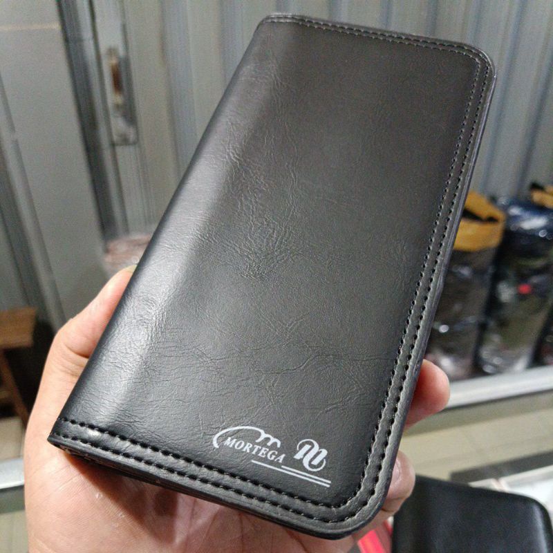 [PROMO 9.9] Dompet Kulit LEVlS Hitam Tanggung SRD-3 || Dompet Tanggung Pria Wanita