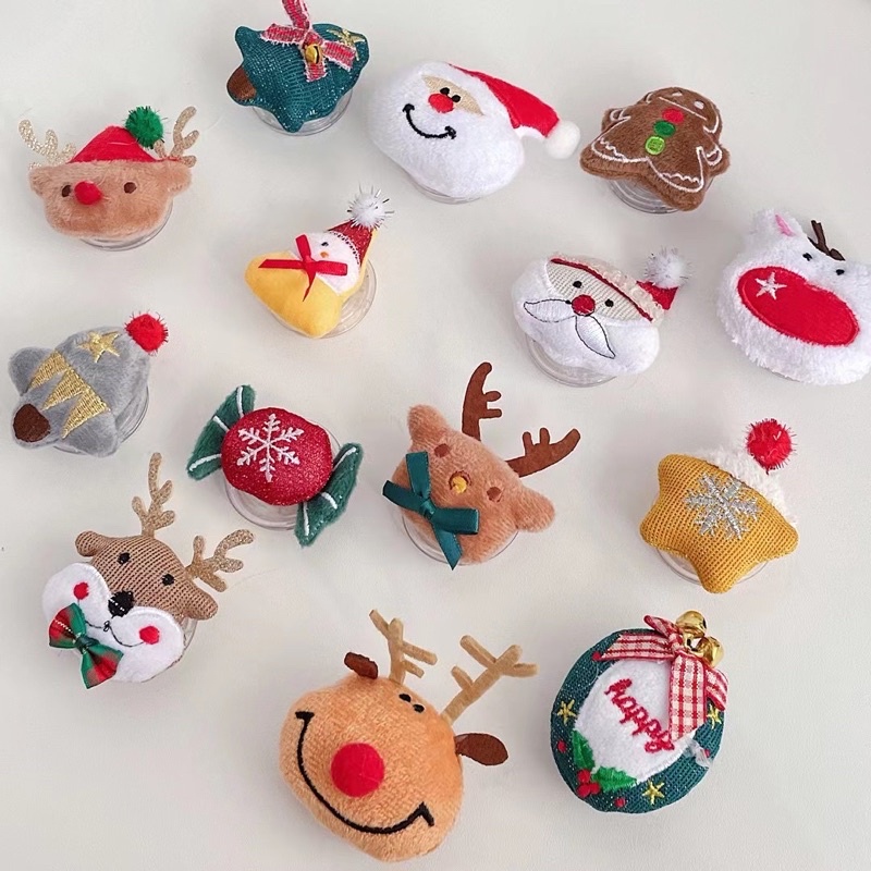 Popsocket Christmas Doll Santa Reindeer [Kado Natal Hampers]