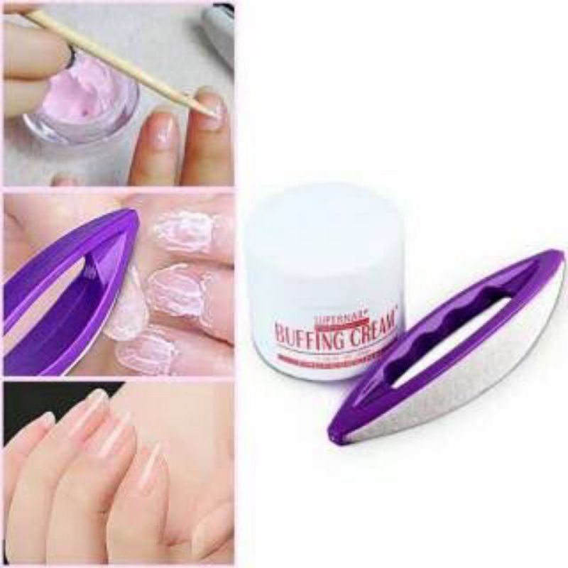 PAKET BUFFING CREAM LENGKAP PAKETAN NAIL BUFF