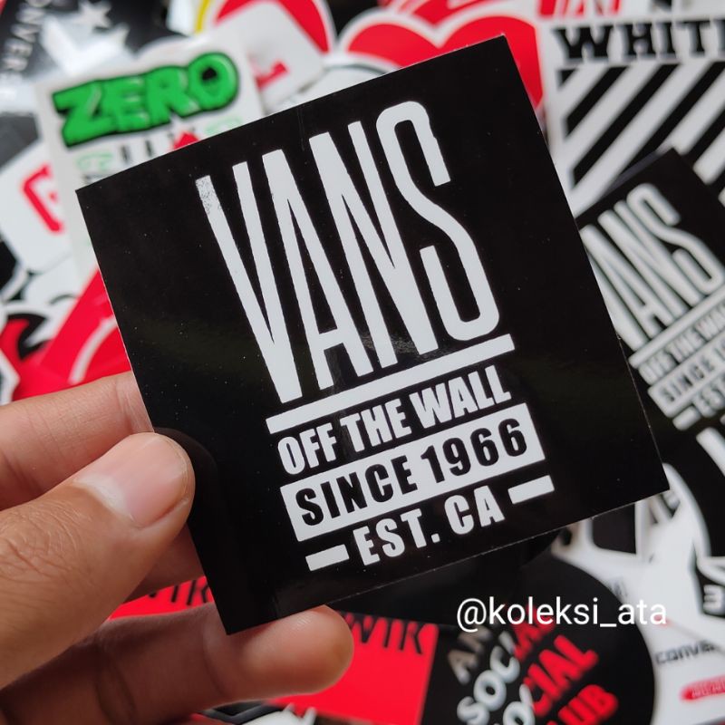 VANS STIKER SKATE