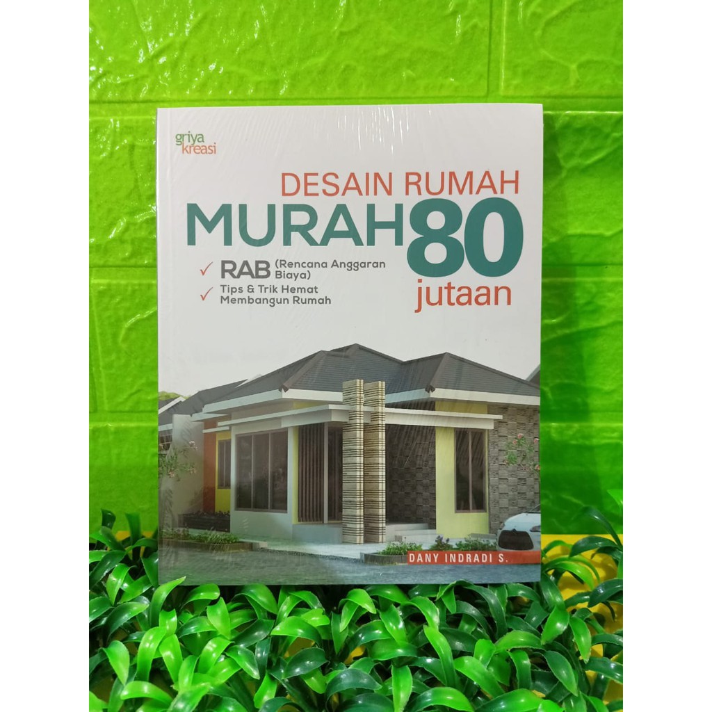 Buku Desain Rumah Murah 80 Jutaan Shopee Indonesia