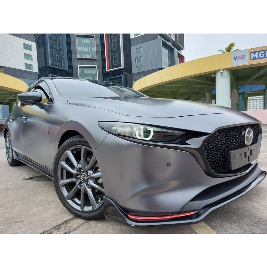 Wrapping Sticker Mobil Full Body Dark Platinum Premium