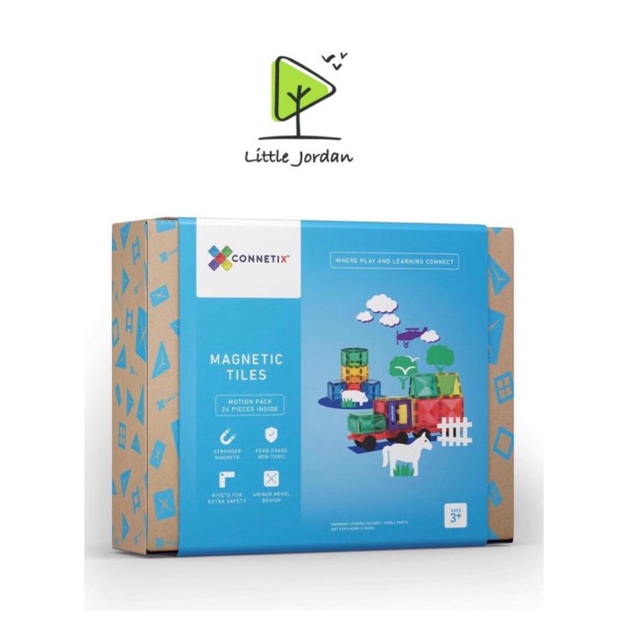 

Connetix tiles 24pcs Car set