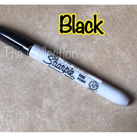 

✱ ATK0501SH BLACK Fine Point Sharpie 30051 Spidol Permanent Marker ☺